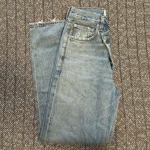 AGOLDE Crisscross Jeans Size 25 Blue